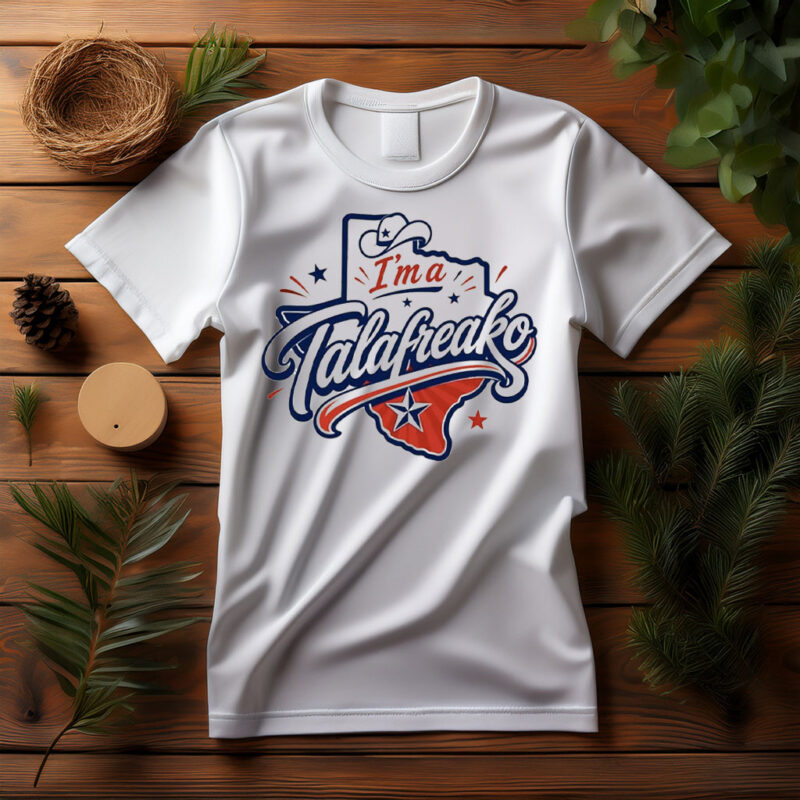 Vote Talarico Texas Democrat Vintage Silhouette Map Graphic T-Shirt