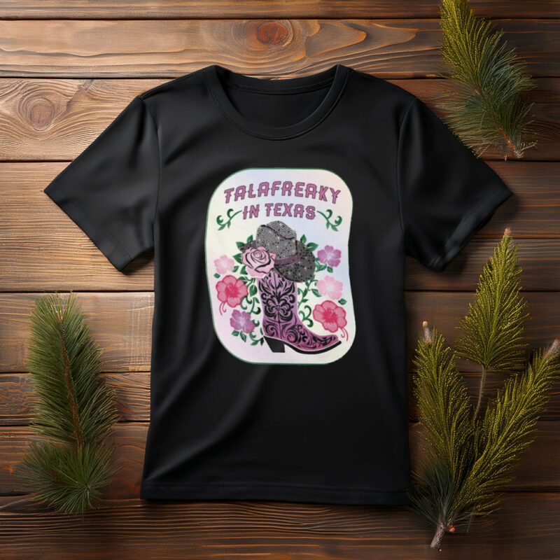 Vote Talarico Texas Democrat – Botanical Western Aesthetic Graphic Tee
