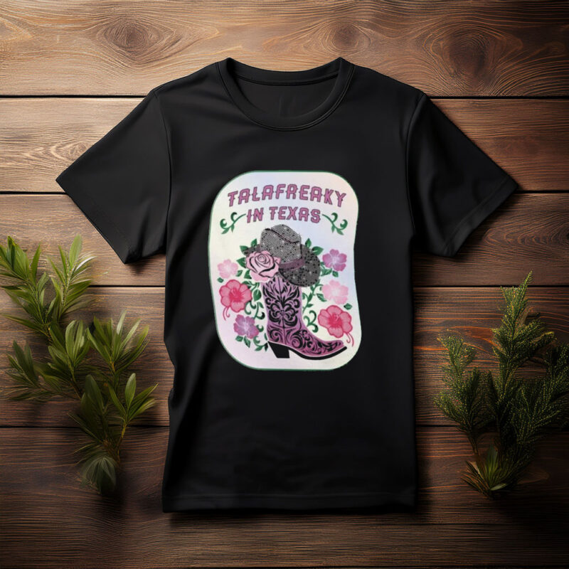 Vote Talarico Texas Democrat – Botanical Western Aesthetic Graphic Tee