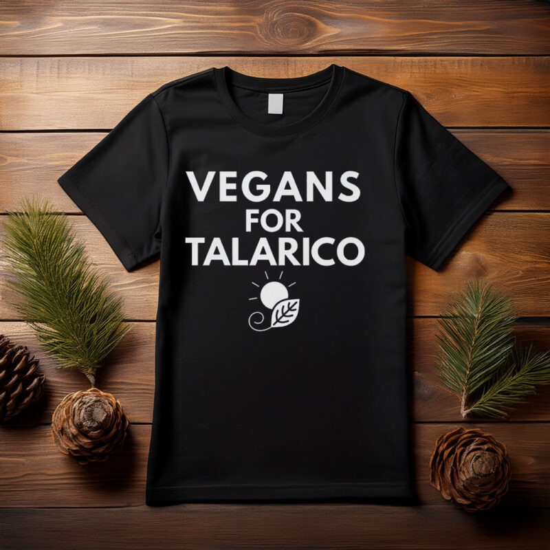 Vote Talarico Texas Democrat – Vegan Community Forest Green T-Shirt