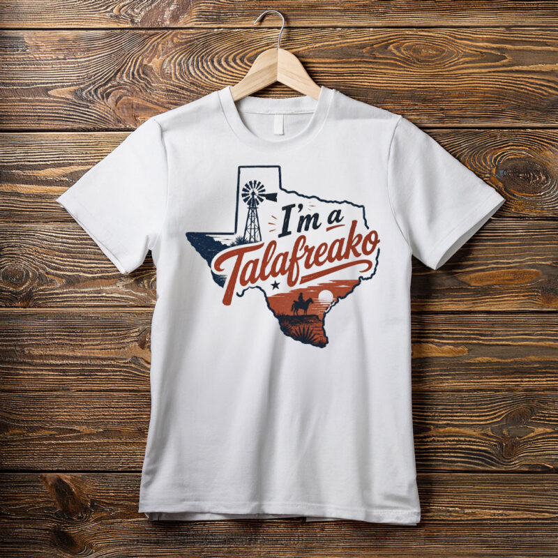 Vote Talarico Texas Pride Western Map Tee