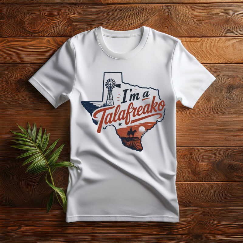 Vote Talarico Texas Pride Western Map Tee