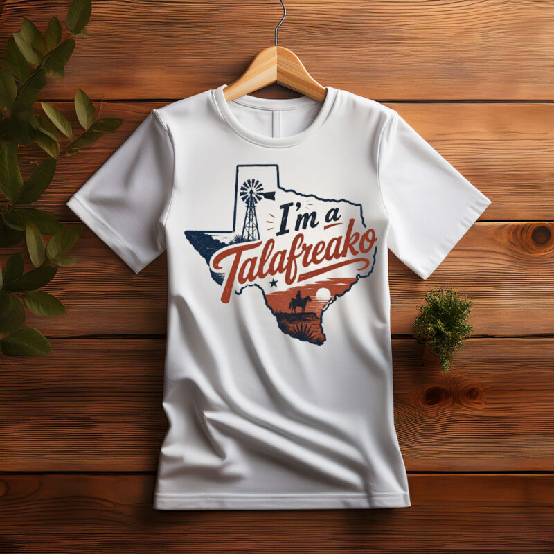 Vote Talarico Texas Pride Western Map Tee