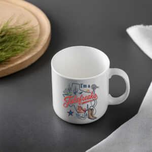 Western Cowboy Boots Mug I’m A Talafreako Mug Rustic Country Style Coffee Cup Texas Inspired Drinkware