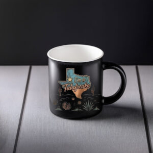 Western Desert Mug I’m A Talafreako Mug Rustic Cowboy Style Supporter Ceramic Coffee Cup