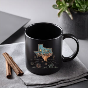 Western Desert Mug I’m A Talafreako Mug Rustic Cowboy Style Supporter Ceramic Coffee Cup