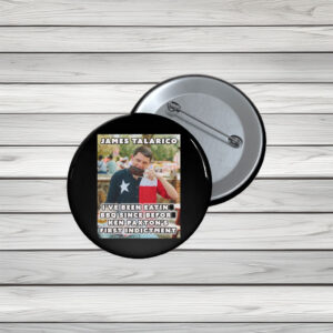 BBQ Lovers for James Talarico Buttons – Funny Texas Political Pins