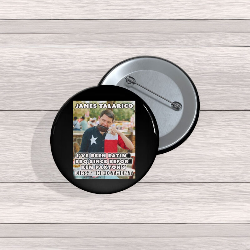 BBQ Lovers for James Talarico Buttons – Funny Texas Political Pins