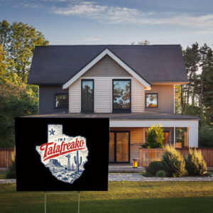 Bold Texas Yard Sign for the James Talarico 2026 Senate Campaign