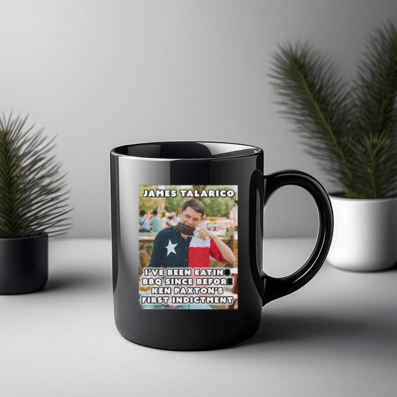 Brisket and Talarico Mug – Funny James Talarico Texas BBQ Coffee Cup