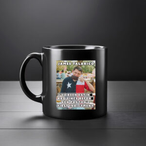 Brisket and Talarico Mug – Funny James Talarico Texas BBQ Coffee Cup