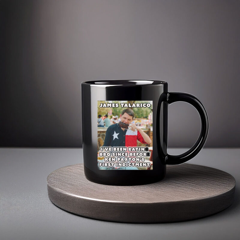 Brisket and Talarico Mug – Funny James Talarico Texas BBQ Coffee Cup