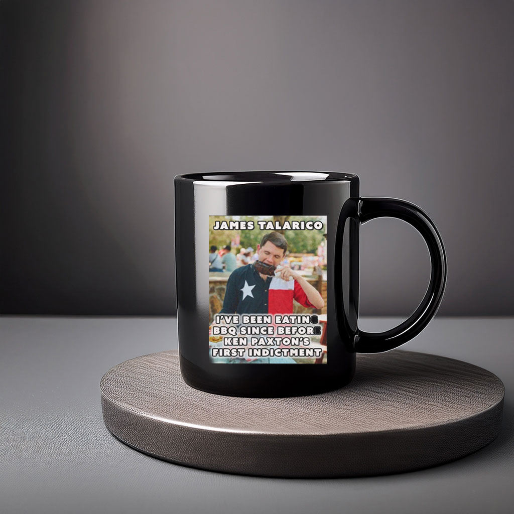 Brisket and Talarico Mug – Funny James Talarico Texas BBQ Coffee Cup