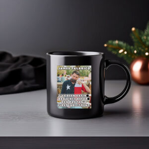 Brisket and Talarico Mug – Funny James Talarico Texas BBQ Coffee Cup