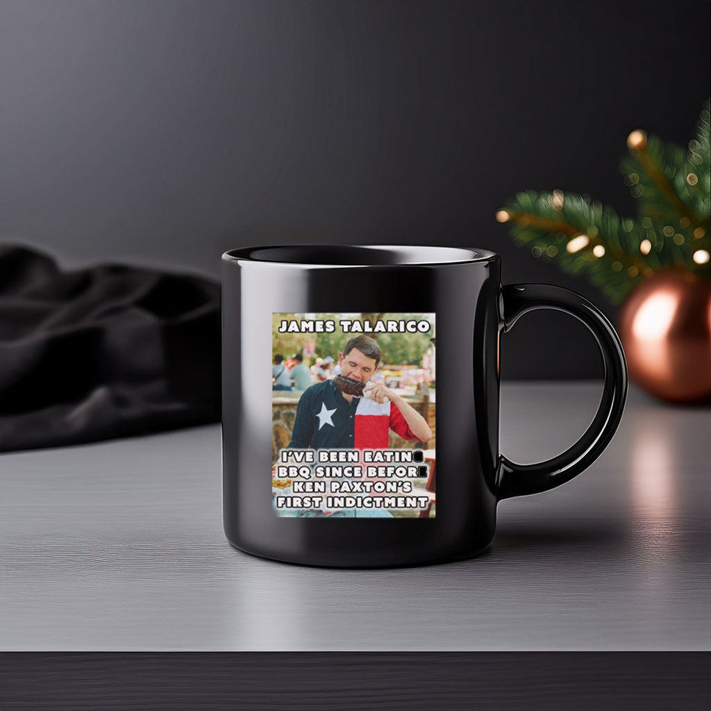 Brisket and Talarico Mug – Funny James Talarico Texas BBQ Coffee Cup