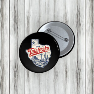 Campaign Pin Buttons for Liberal Texans Supporting James Talarico