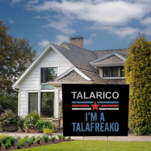 Election Day Talafreako Yard Sign – James Talarico Senate 2026 Lawn Display
