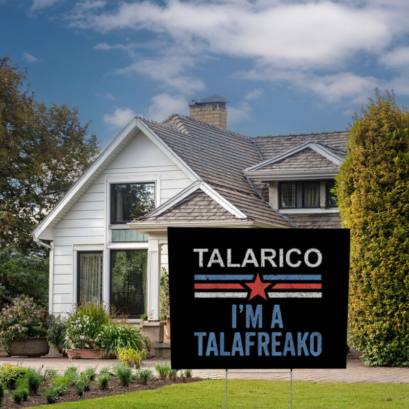 Election Day Talafreako Yard Sign – James Talarico Senate 2026 Lawn Display