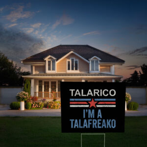 Election Day Talafreako Yard Sign – James Talarico Senate 2026 Lawn Display