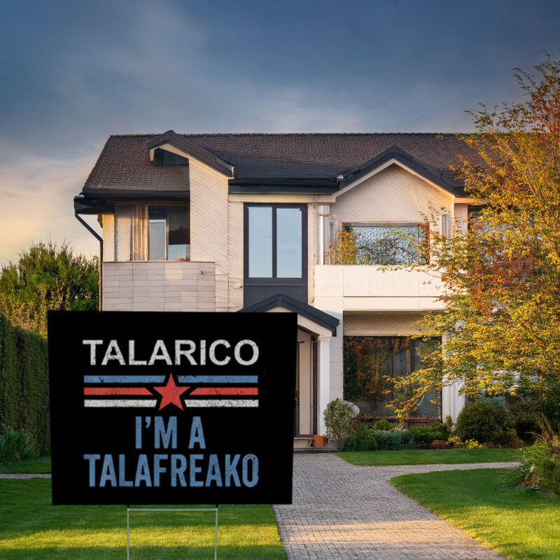 Election Day Talafreako Yard Sign – James Talarico Senate 2026 Lawn Display