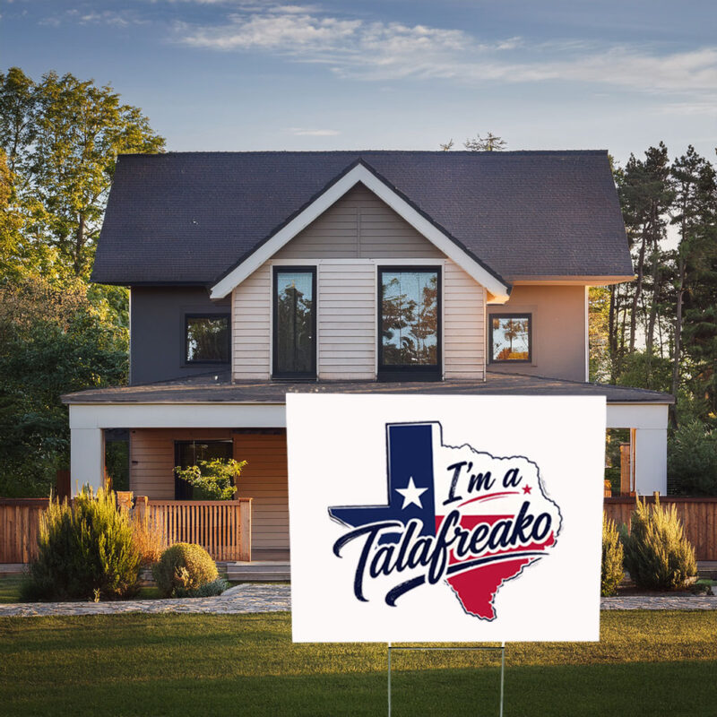 Funny James Talarico 2026 Lawn Sign for Proud Talafreakos