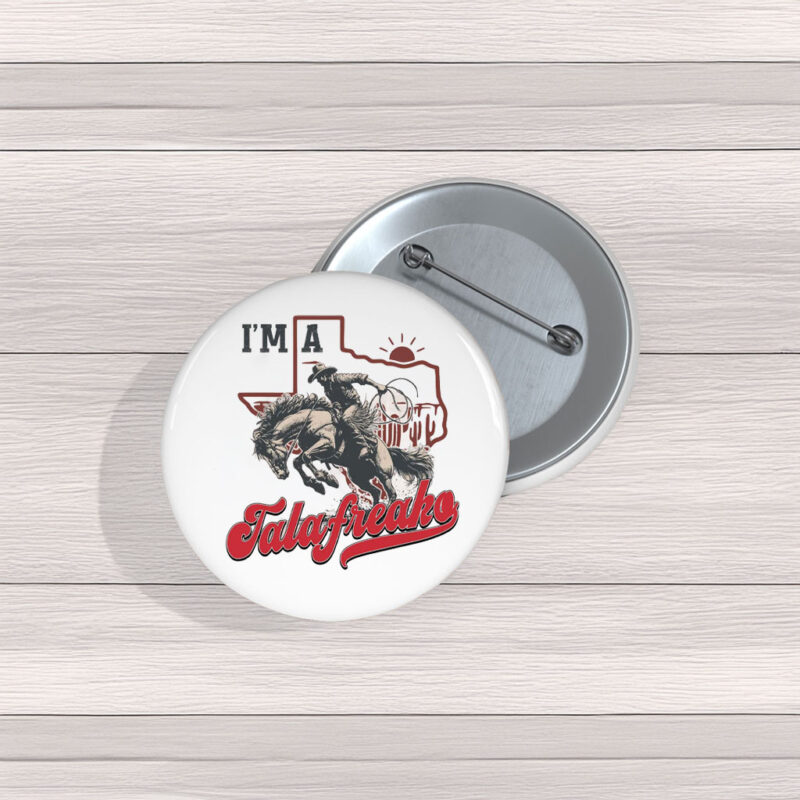 I’m a Talafreako Graphic Pin Buttons – James Talarico 2026