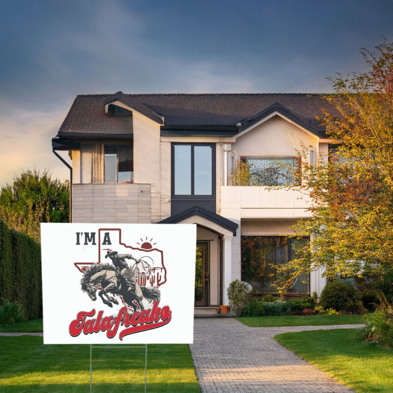 I’m a Talafreako Graphic Yard Sign – James Talarico 2026