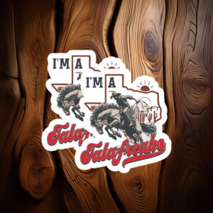 I’m a Talafreako Unisex-Style Sticker – James Talarico 2026 Graphic Decal