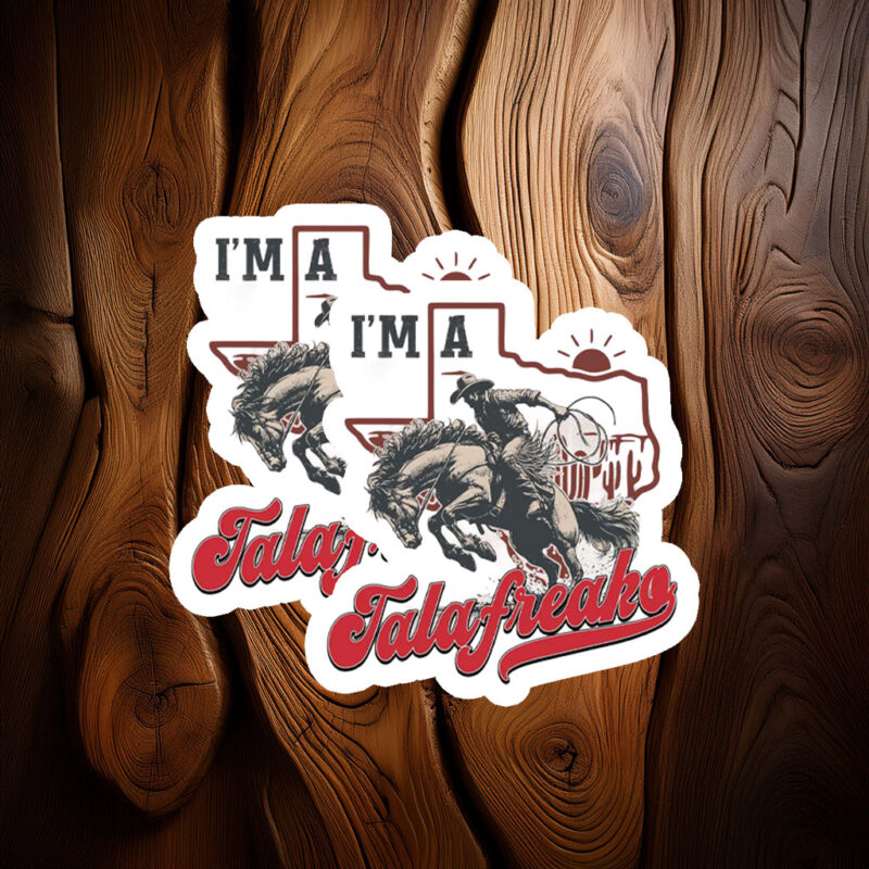 I’m a Talafreako Unisex-Style Sticker – James Talarico 2026 Graphic Decal