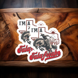 I’m a Talafreako Unisex-Style Sticker – James Talarico 2026 Graphic Decal