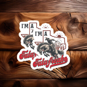 I’m a Talafreako Unisex-Style Sticker – James Talarico 2026 Graphic Decal