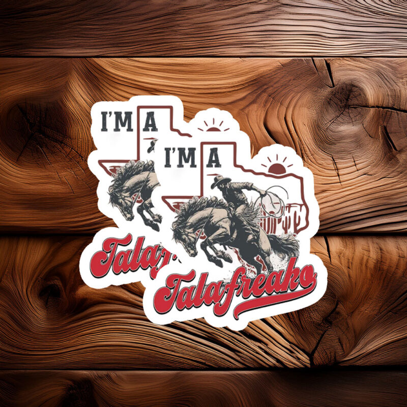 I’m a Talafreako Unisex-Style Sticker – James Talarico 2026 Graphic Decal