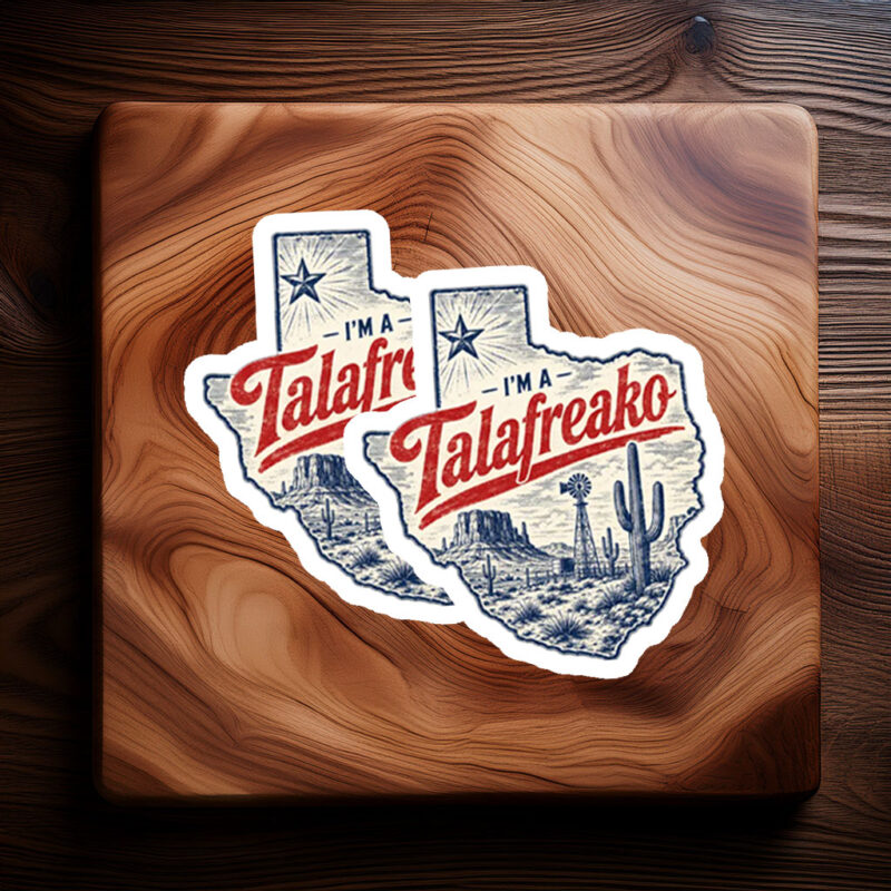 Liberal Texan Sticker for James Talarico 2026 Supporters
