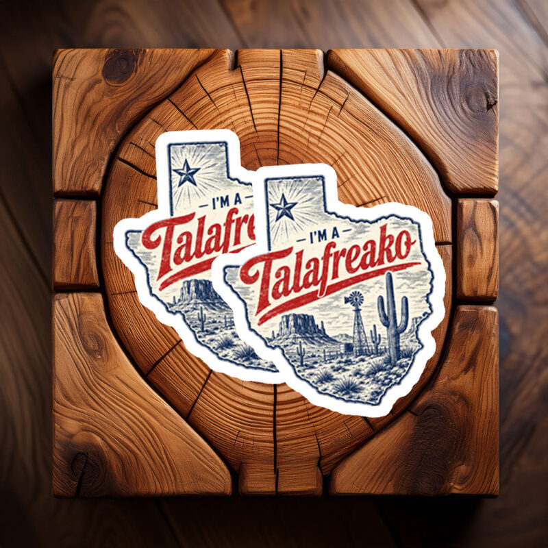 Liberal Texan Sticker for James Talarico 2026 Supporters