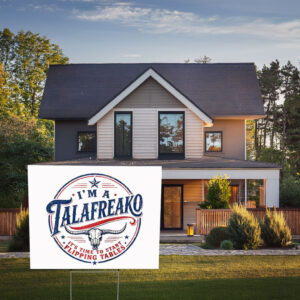 Lone Star Talafreako Yard Sign – James Talarico Texas Senate 2026 Lawn Display