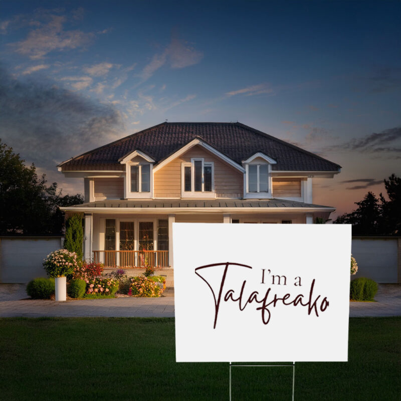 Make a Bold Statement – I’m a Talafreako James Talarico 2026 Yard Sign