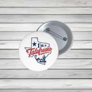 Talafreako James Talarico Buttons – Vote Talarico for Texas Senate 2026 Pins