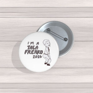 Talafreako No Kings Texas Pin Buttons