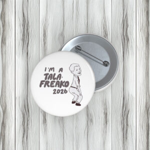 Talafreako No Kings Texas Pin Buttons