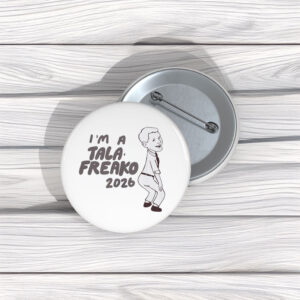 Talafreako No Kings Texas Pin Buttons