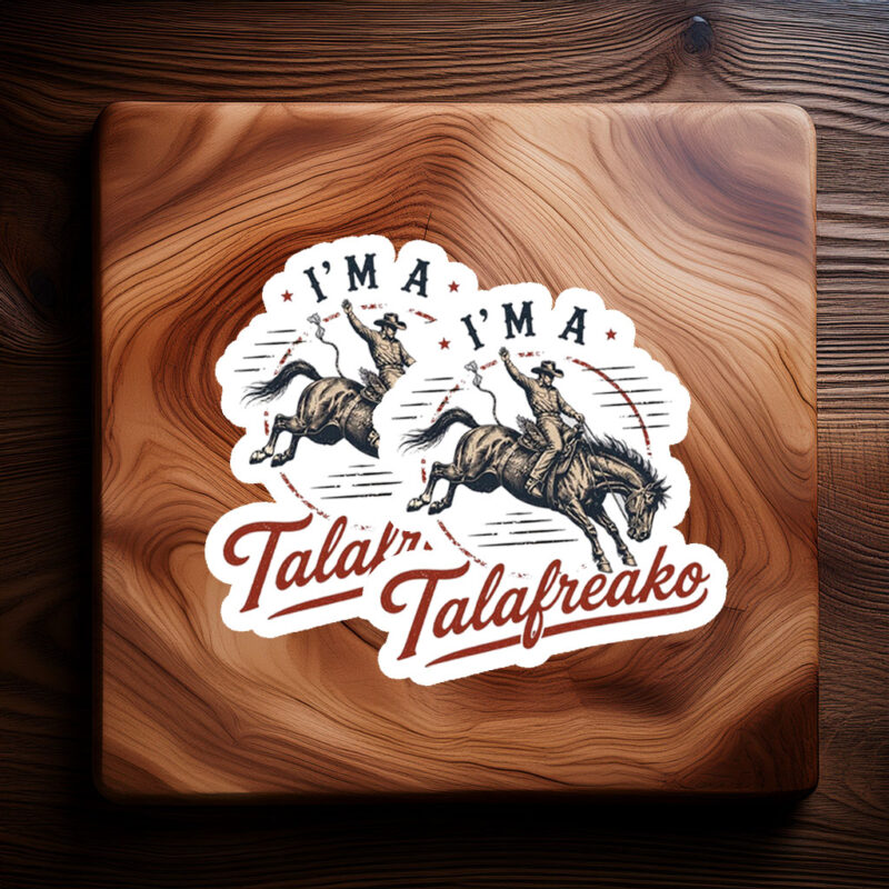 Talafreako Political Activist Sticker – James Talarico Texas 2026 Campaign Decal