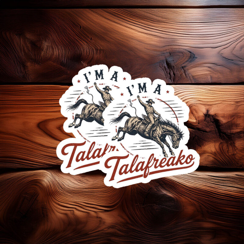 Talafreako Political Activist Sticker – James Talarico Texas 2026 Campaign Decal