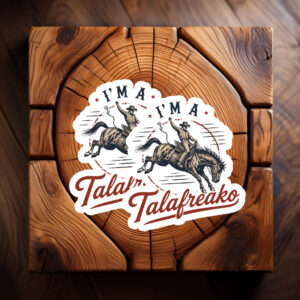 Talafreako Political Activist Sticker – James Talarico Texas 2026 Campaign Decal
