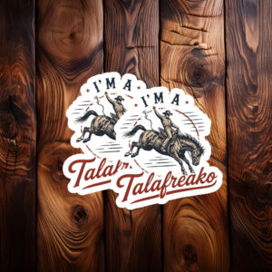 Talafreako Political Activist Sticker – James Talarico Texas 2026 Campaign Decal