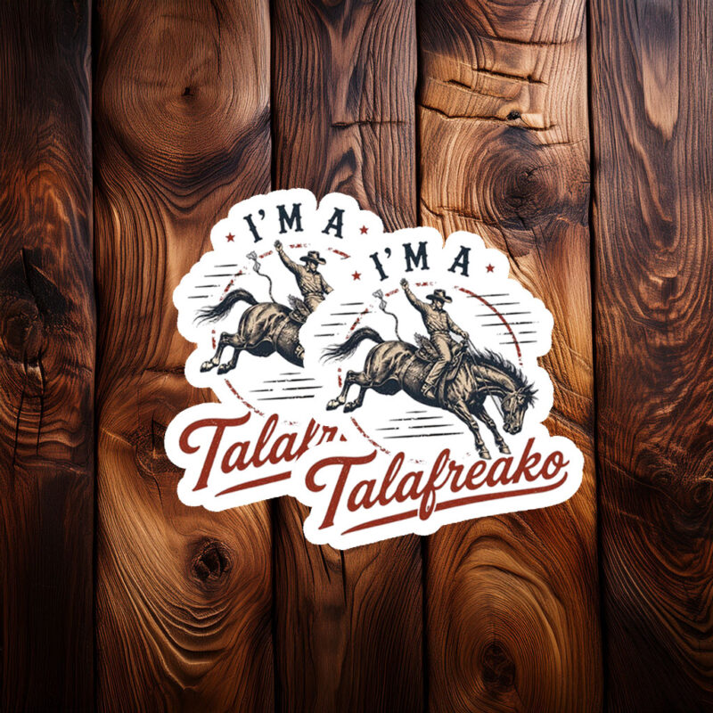Talafreako Political Activist Sticker – James Talarico Texas 2026 Campaign Decal