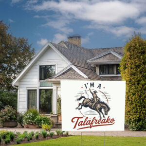 Talafreako Political Activist Yard Sign – James Talarico Texas Senate 2026 Lawn Sign