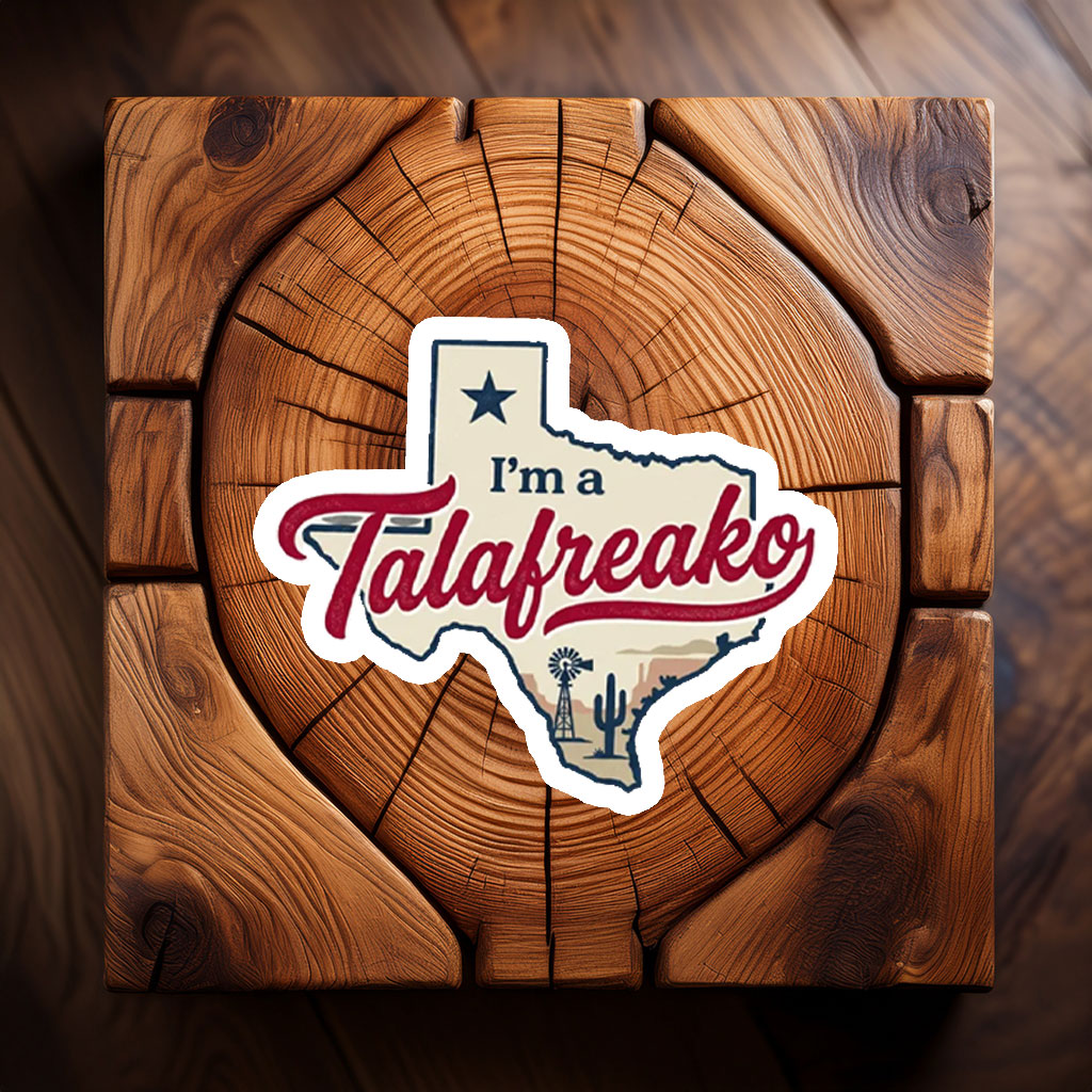 Talafreako Texas Sticker – James Talarico for Senate 2026 Campaign Decal