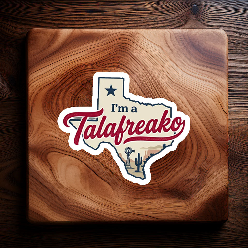 Talafreako Texas Sticker – James Talarico for Senate 2026 Campaign Decal