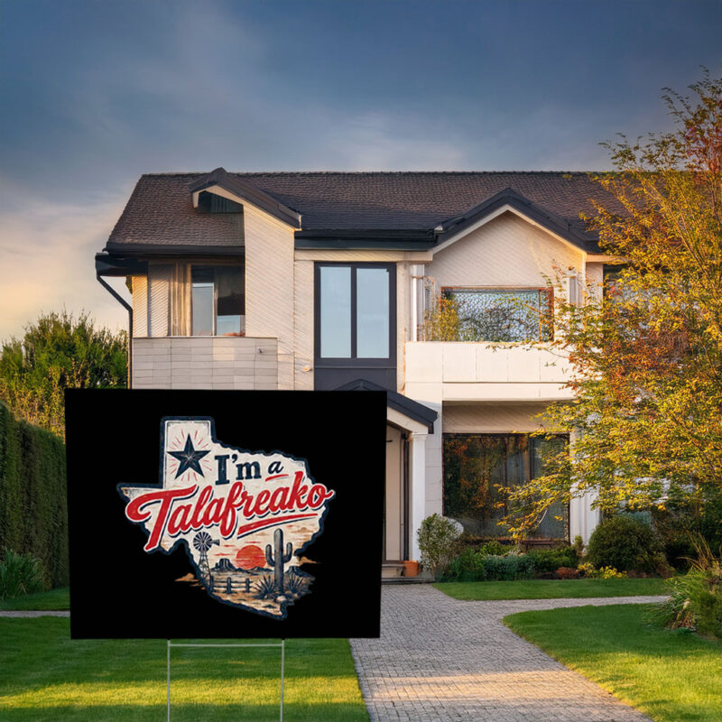 Talafreako Texas Yard Sign – Vote James Talarico for Senate 2026 Lawn Sign