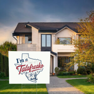 Talafreako Vote Talarico Yard Sign – James Talarico for Texas Campaign Lawn Sign
